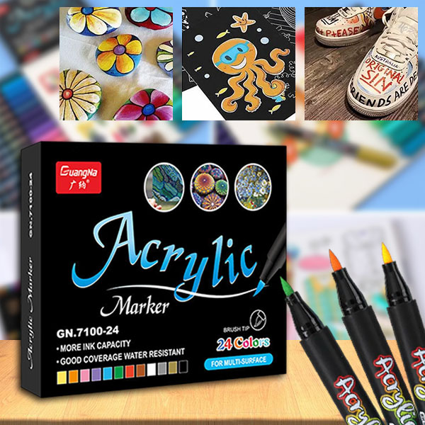 12-teiliges Acrylmarker-Set | ACRYLICPENS