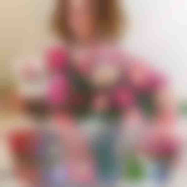 Unvergänglicher 3D-Strauß mit Grußkarte | PETALORA