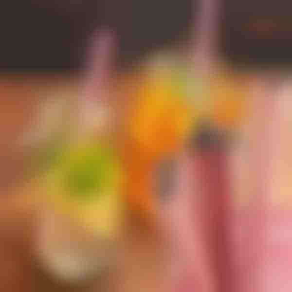 Wiederverwendbare Strohhalme mit romantischem Rosaherz | HEARTSTRAW