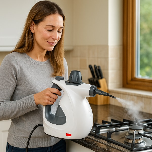 Dampfreiniger, der Schmutz auflöst | STEAMLA